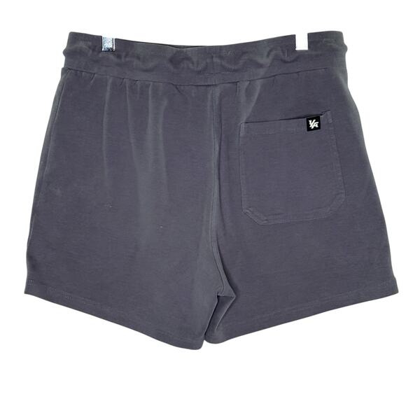 YoungLA M Men Bodybuilding Short Shorts Athletic Gym Training Pockets Gray - Picture 2 of 11